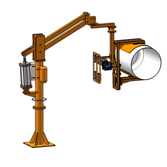 Équipement de levage de baril de 60kg, pince pneumatique en rouleau, levage Mobile industriel, manipulateur de manutention de matériaux